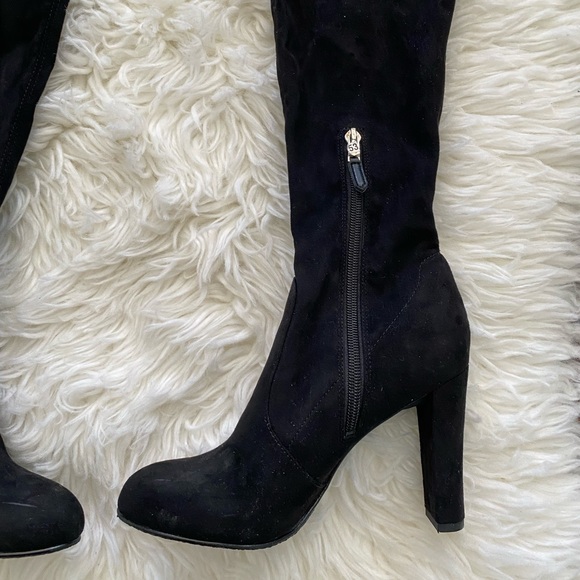 Sam Edelman Kent Suede Over the Knee Boots - Picture 3 of 6